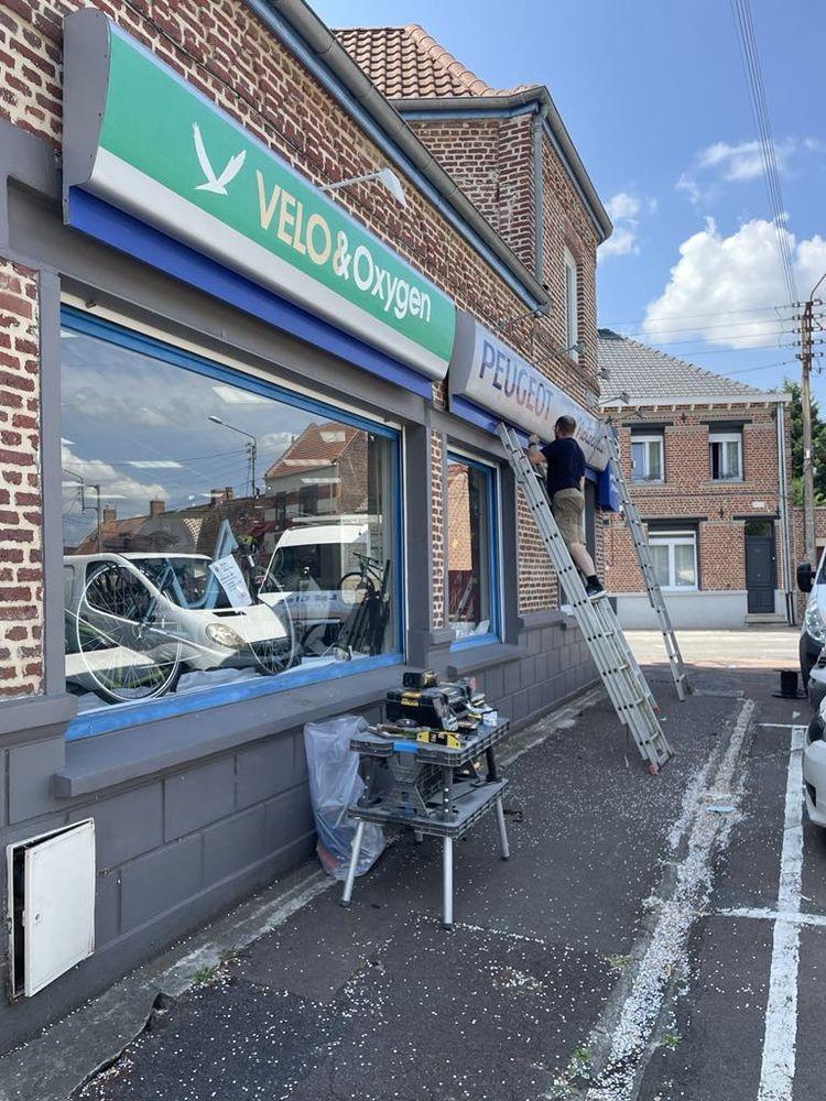 Installation éclairage extérieur Arras